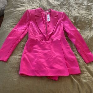 Alice and Olivia Candy Romper Jacket Dress